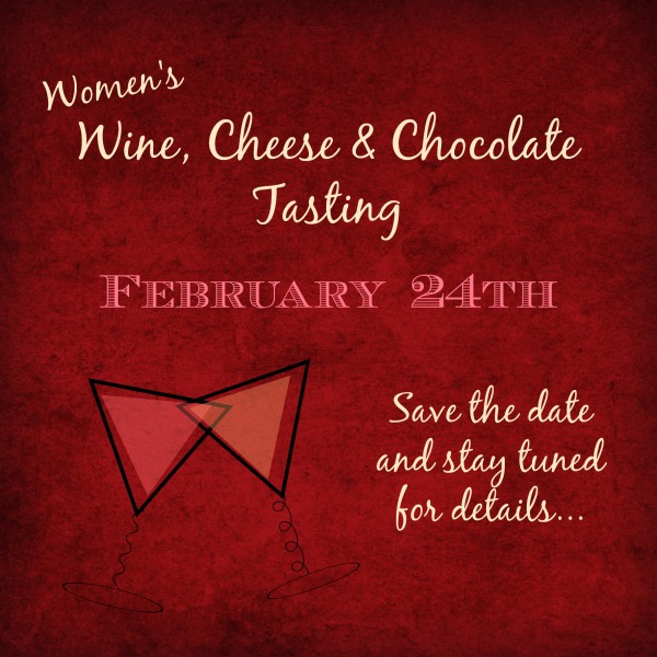 Wine Tasting Save the Date
